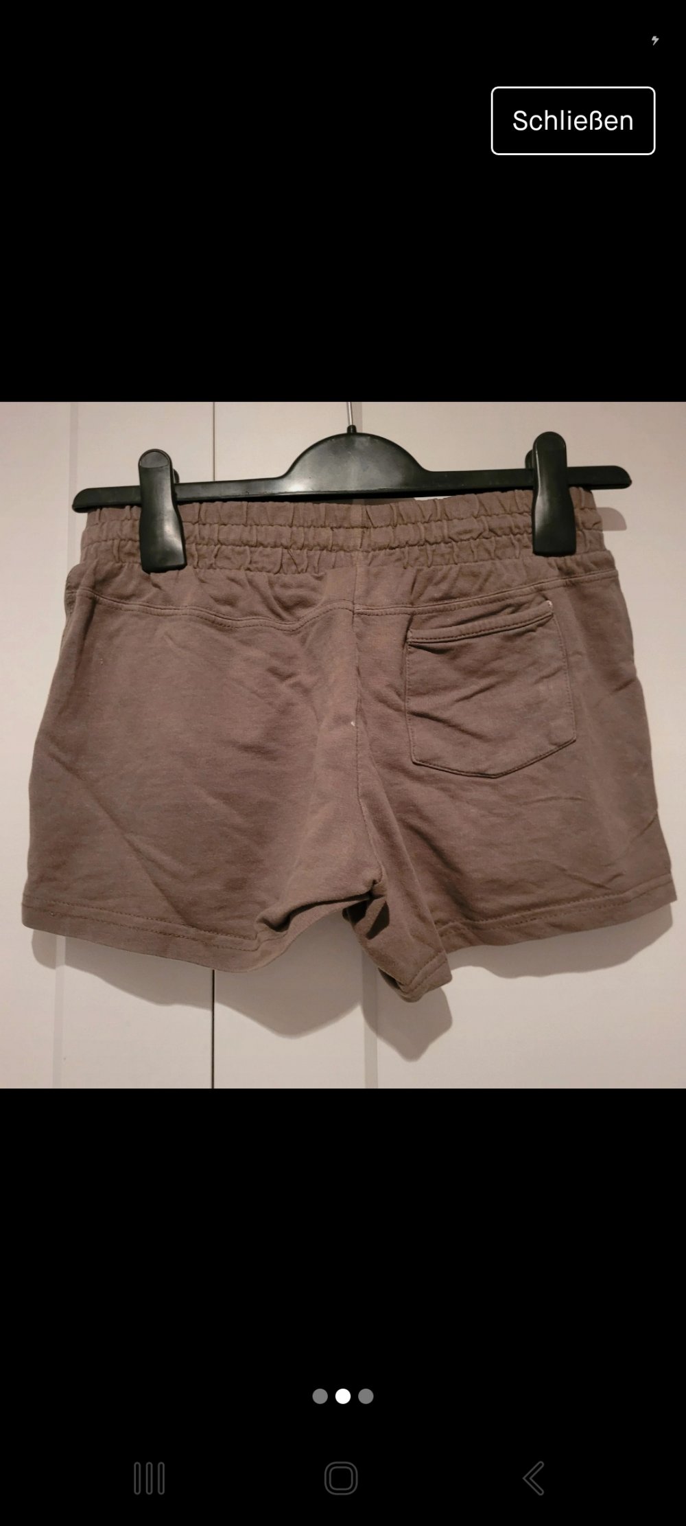 Stoff shorts