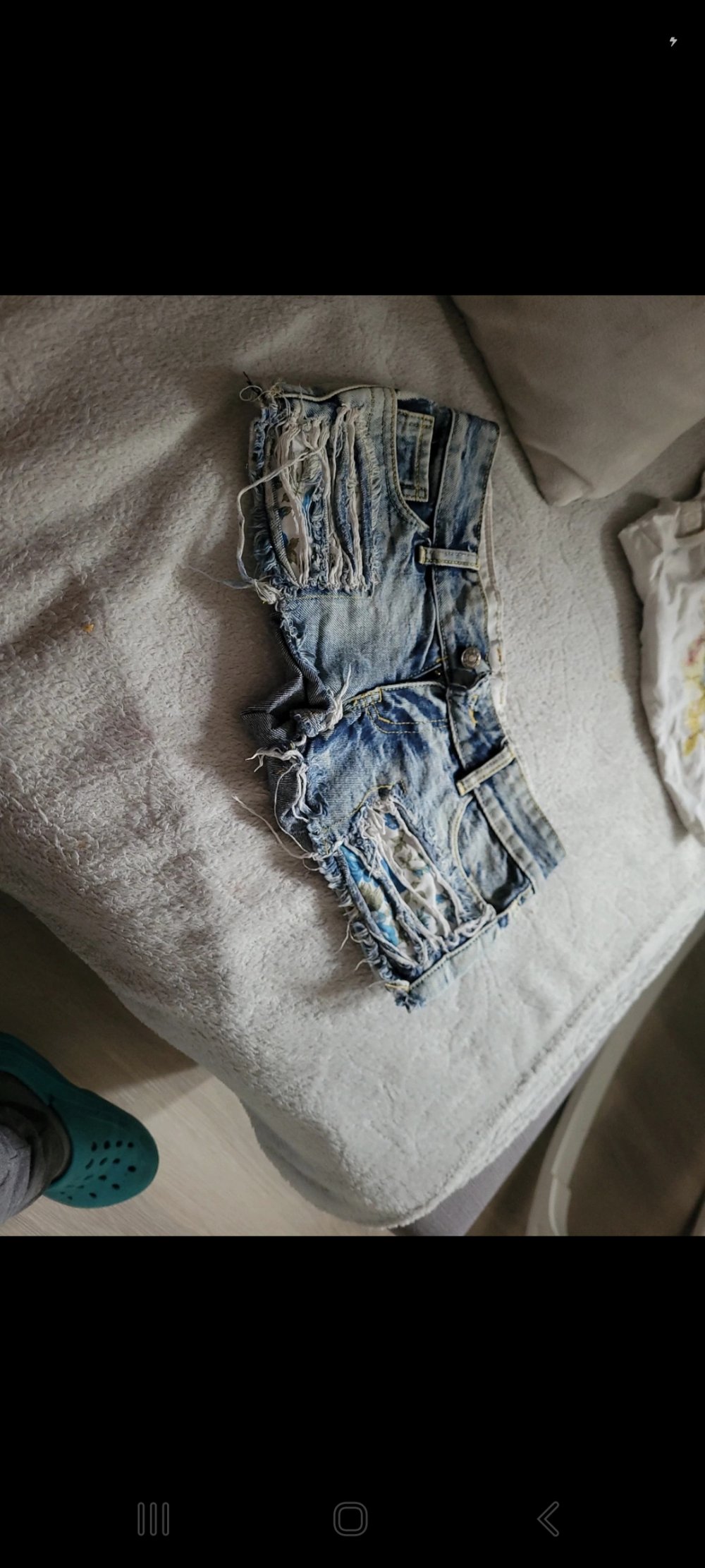 Ganz kurze jeans