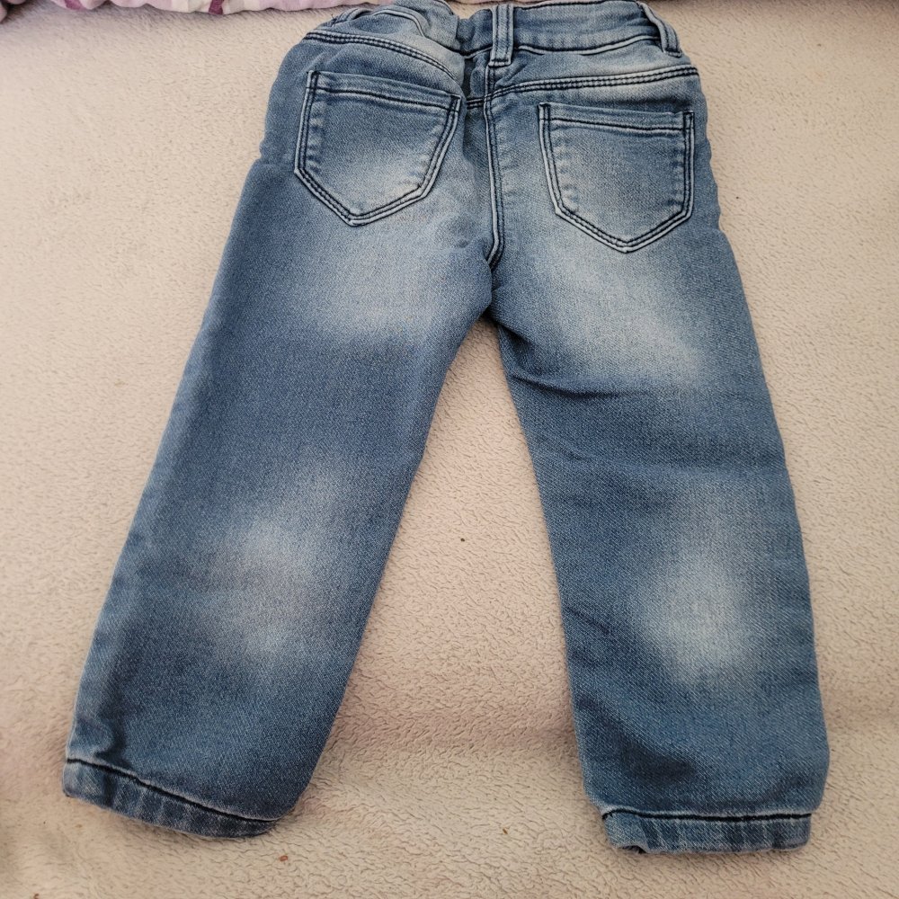 Jeggings mit Blume 