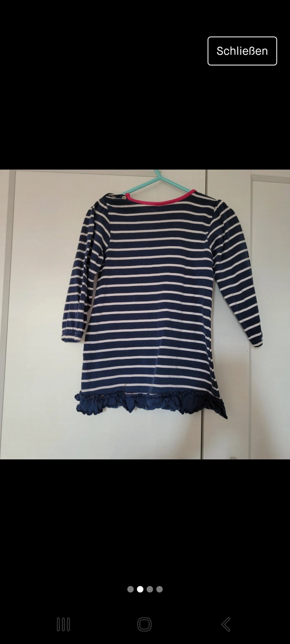 Kleid mit Vogel 