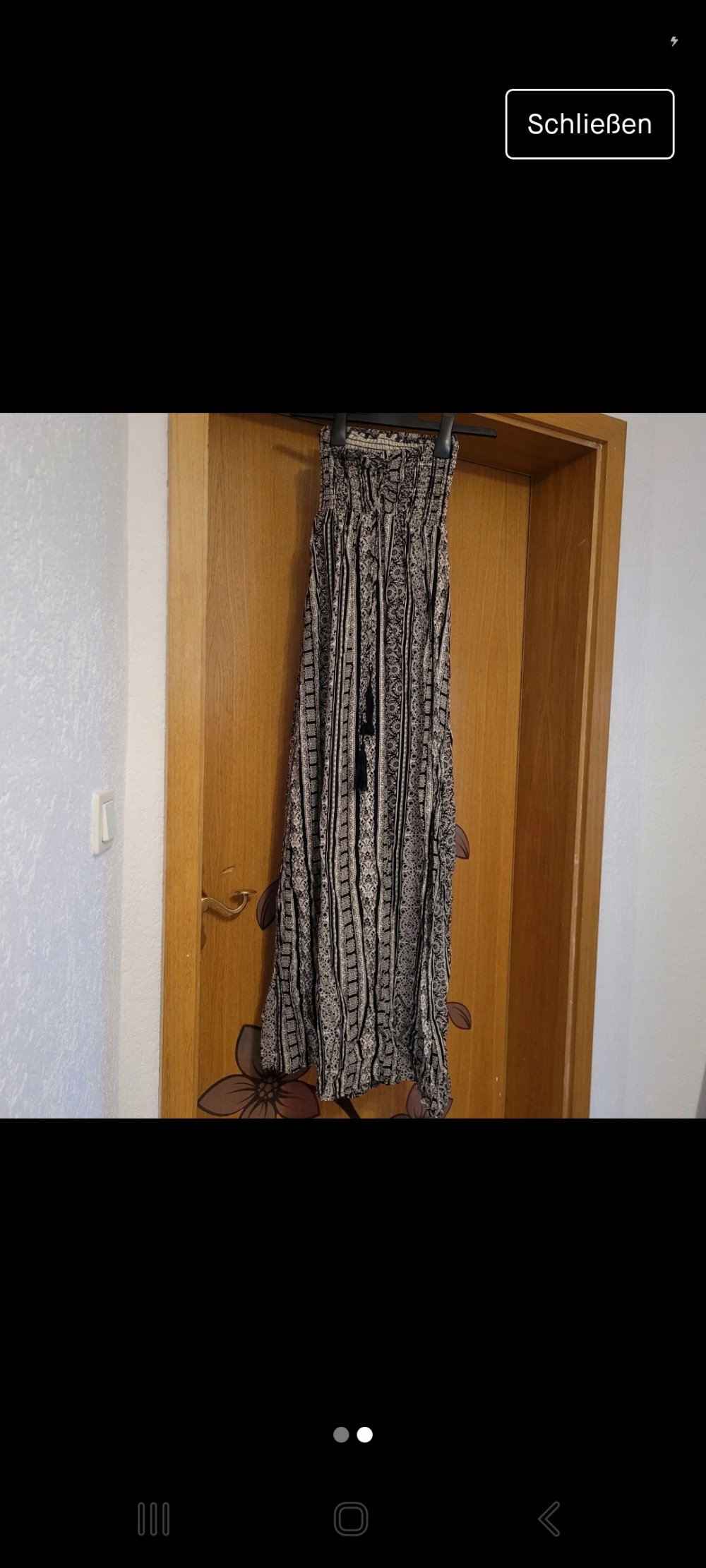 Kleid Schulter frei