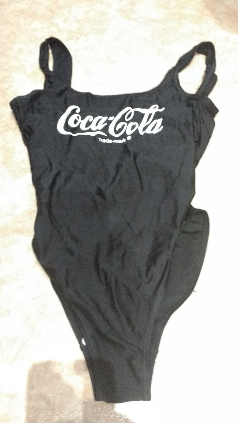 Coca Cola Badeanzug / schwarz