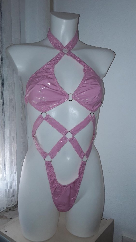 Rosa Badeanzug oder Body