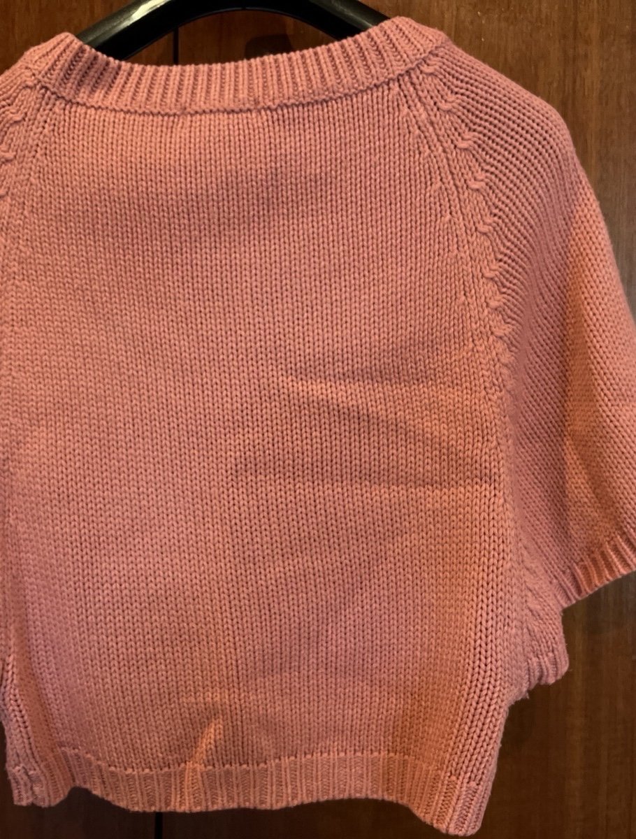 schöne Strickjacke Bolero in Altrosa von H&M NEU!
