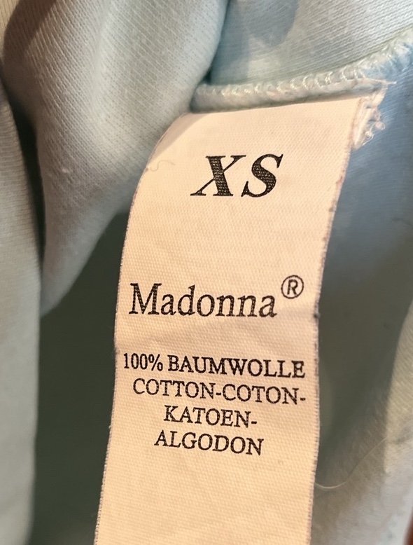 T-Shirt mit Kapuze von Madonna Farbe Mint