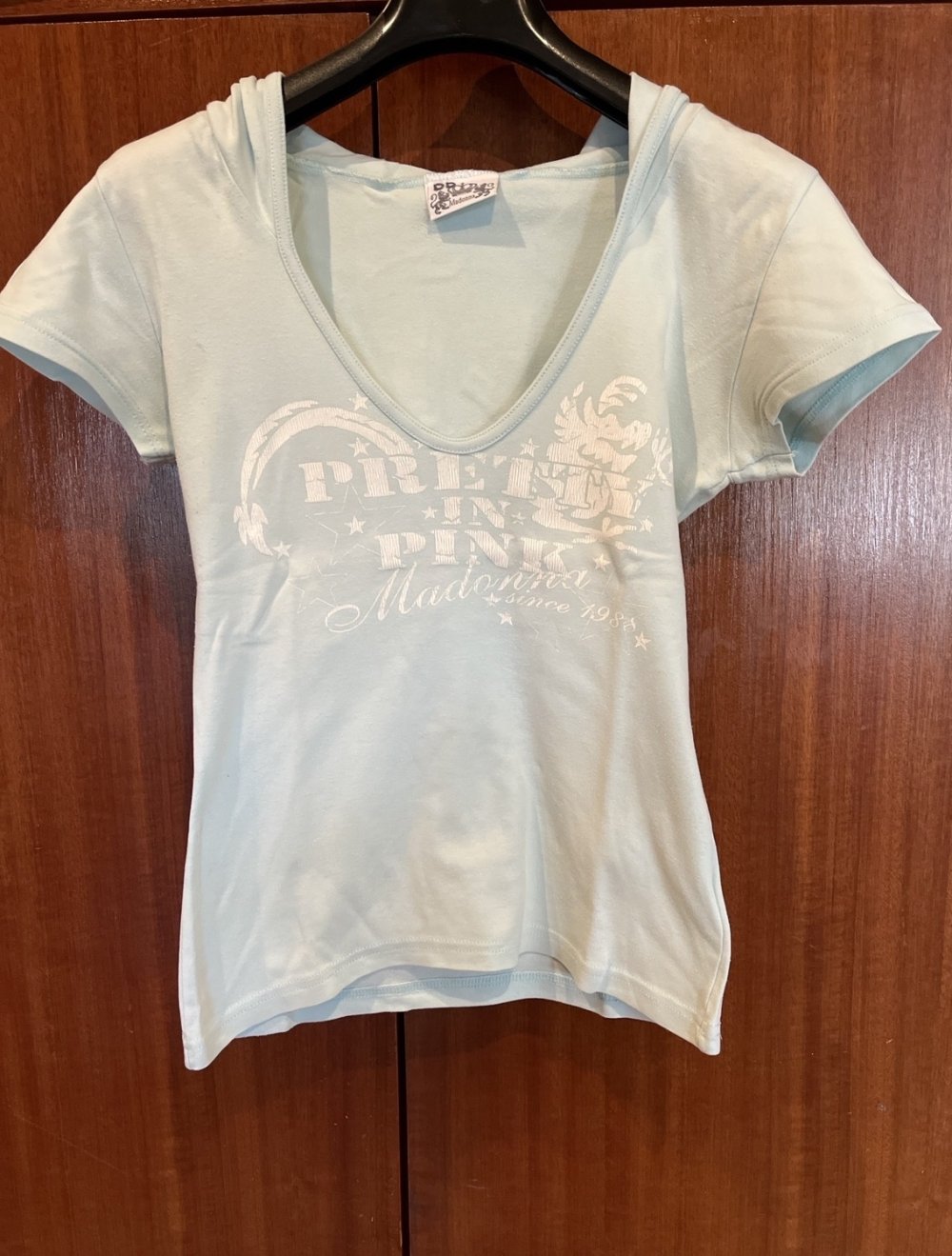 T-Shirt mit Kapuze von Madonna Farbe Mint