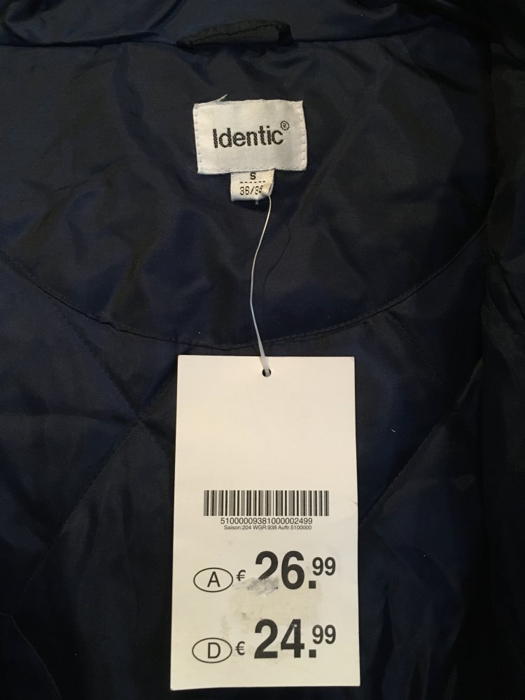 Jacke dunkelblau NEU mit Etikett!!