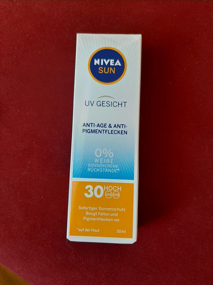 Neues Nivea Sun Gesicht, Anti-Age & Anti-Pigmentflecken Sonnenschutz, LSF 30,