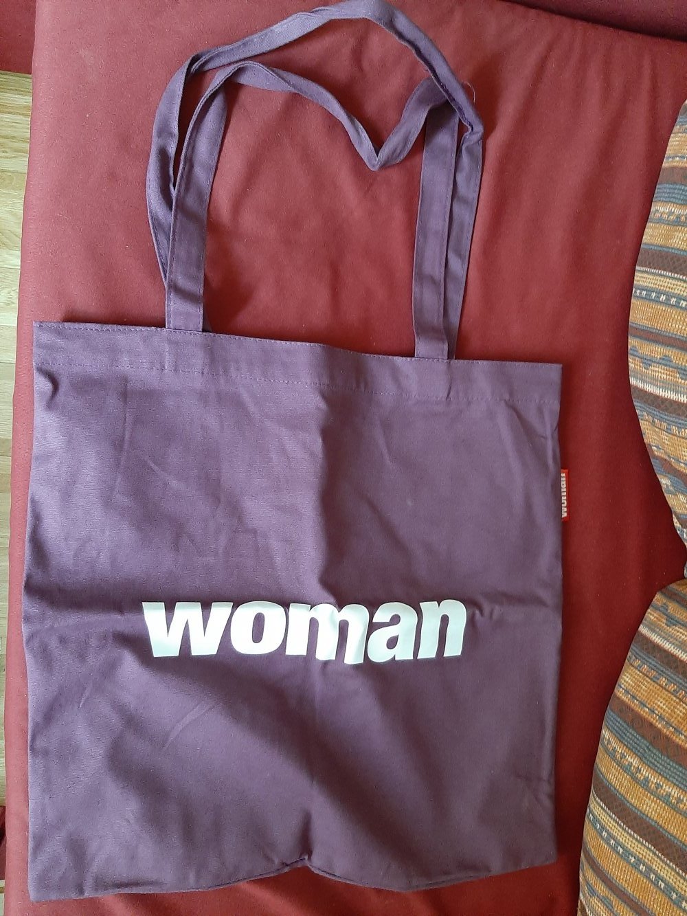 Woman-Stoffbeutel Magenta Purple,