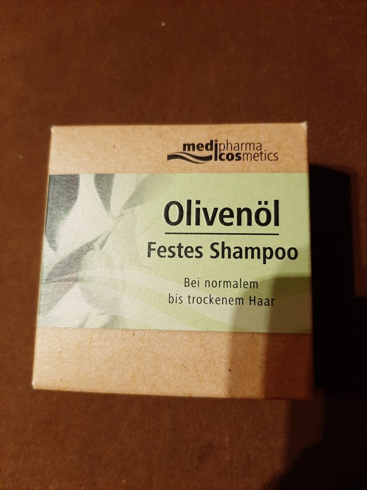 Neues festes Shampoo Olivenöl von medipharma cosmetics,
