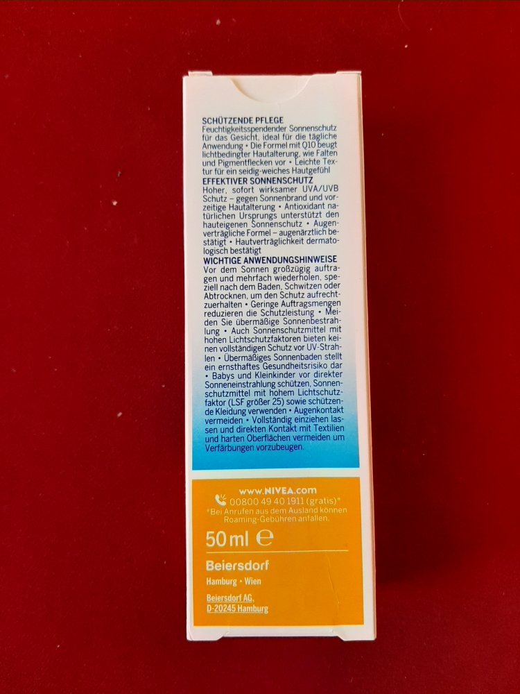 Neues Nivea Sun Gesicht, Anti-Age & Anti-Pigmentflecken Sonnenschutz, LSF 30,