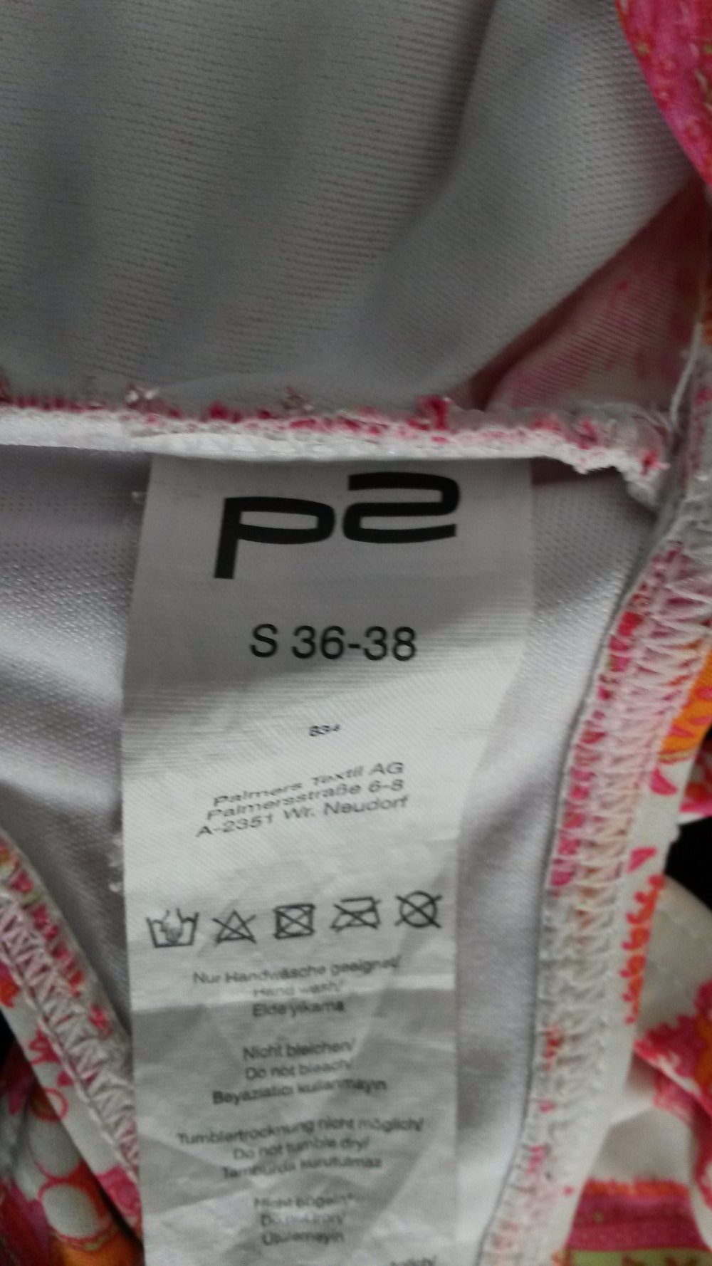 P2-Bikini-Oberteil, Größe 36/38,