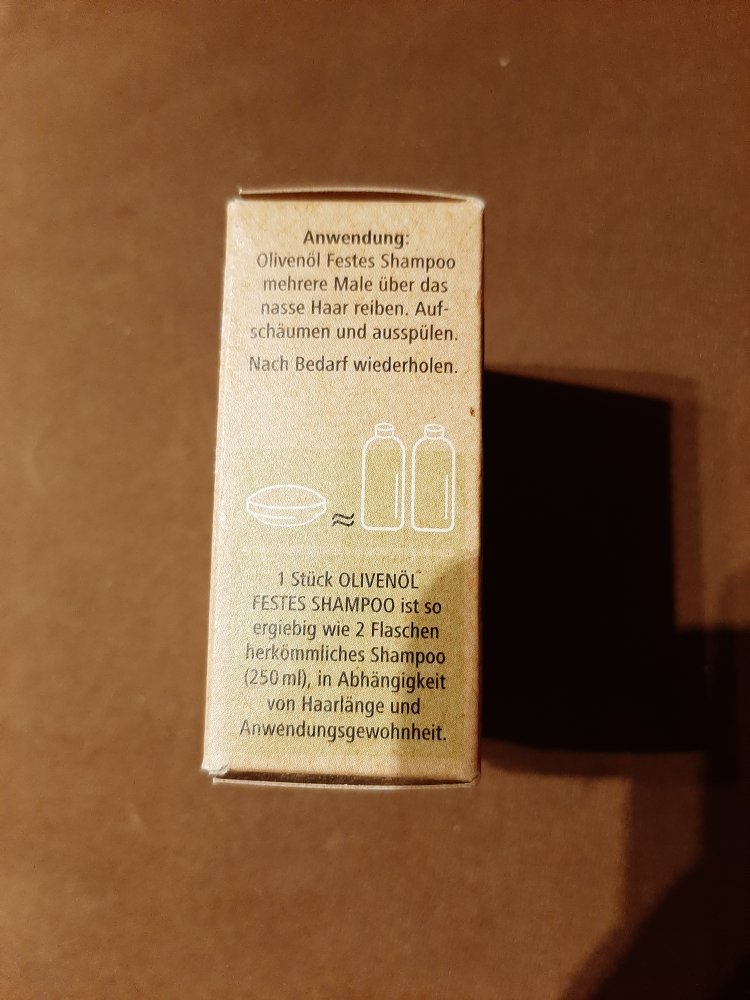 Neues festes Shampoo Olivenöl von medipharma cosmetics,