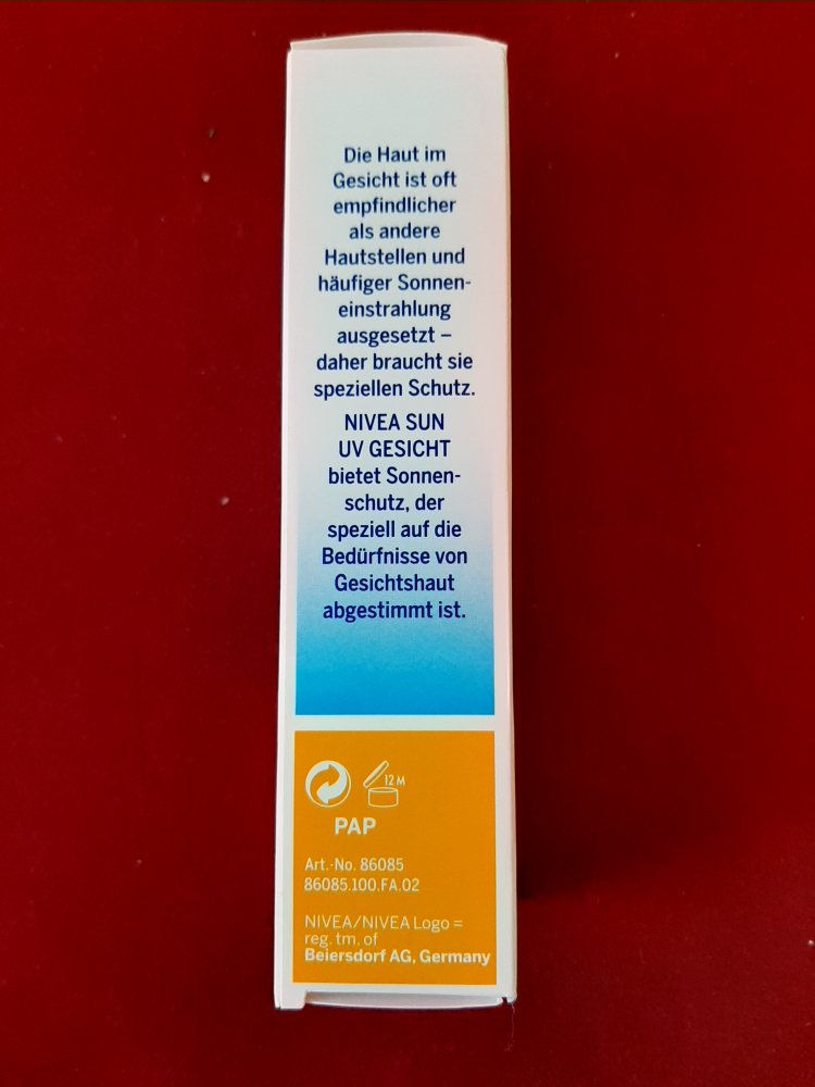 Neues Nivea Sun Gesicht, Anti-Age & Anti-Pigmentflecken Sonnenschutz, LSF 30,