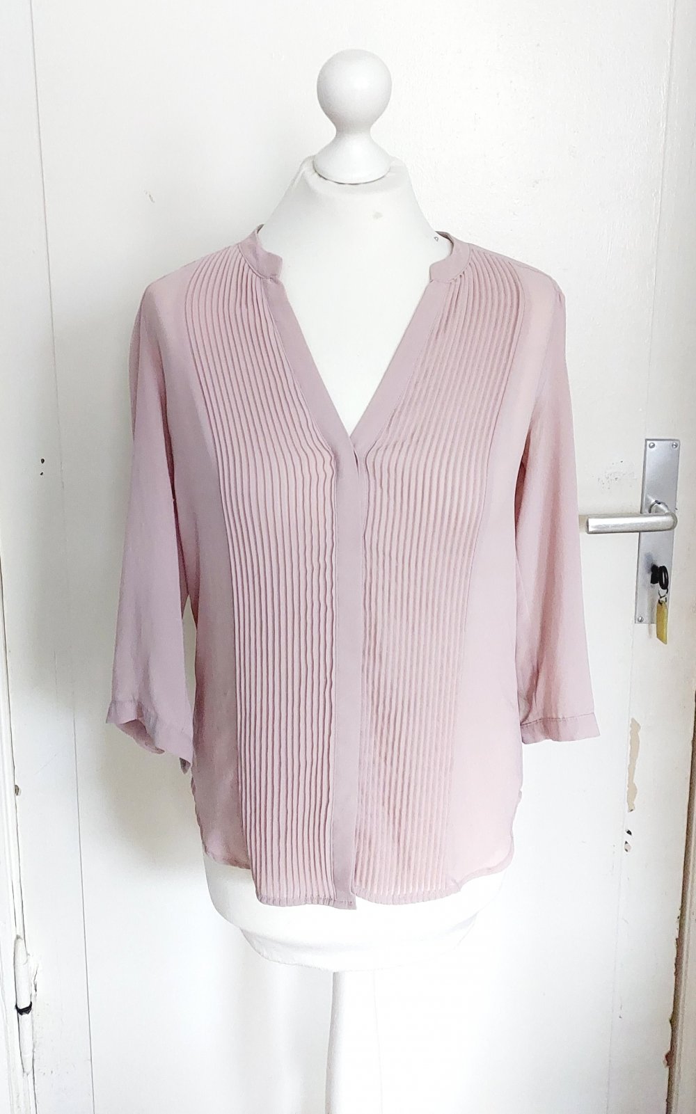 Seidige Bluse in altrosa von H&M