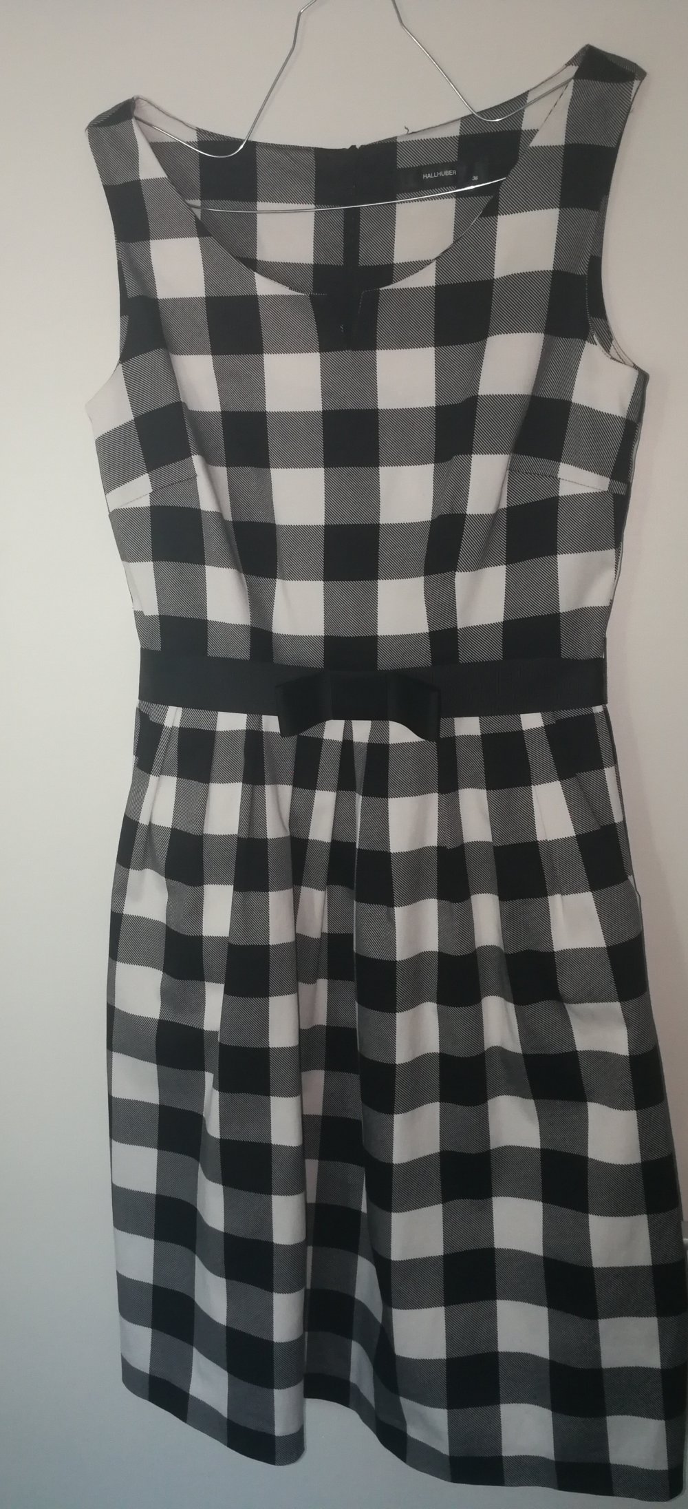 Hallhuber Vichy Karo Kleid Gr 36