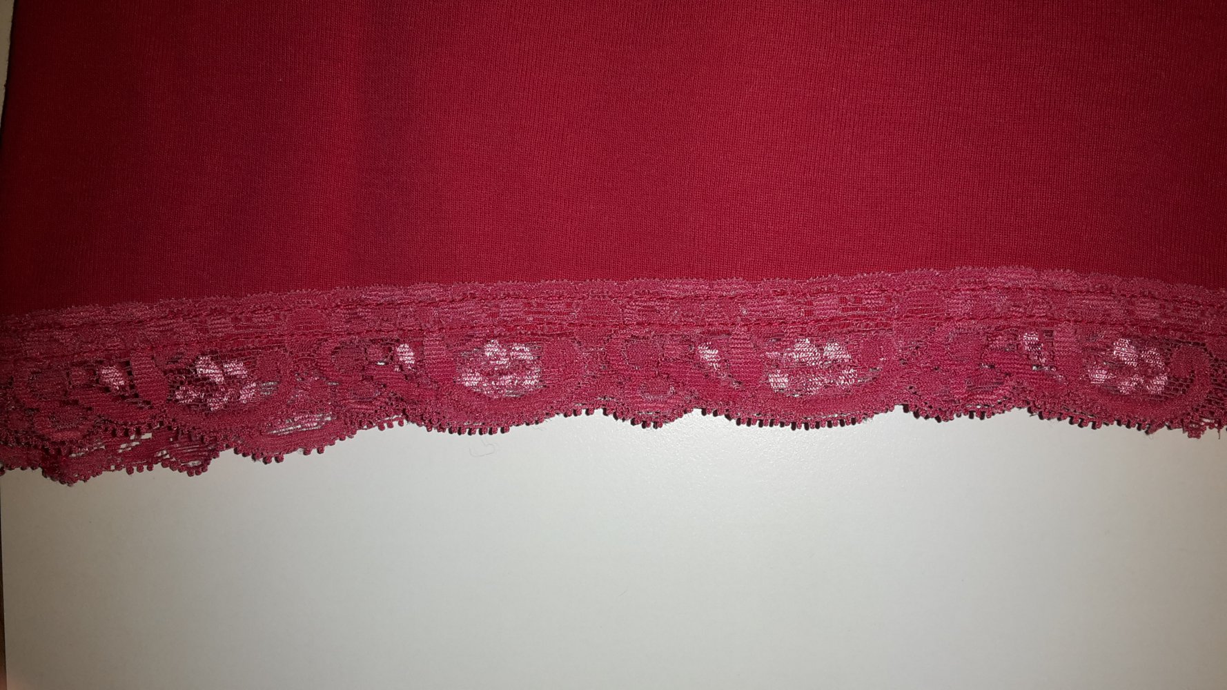 Top mit Spitze
