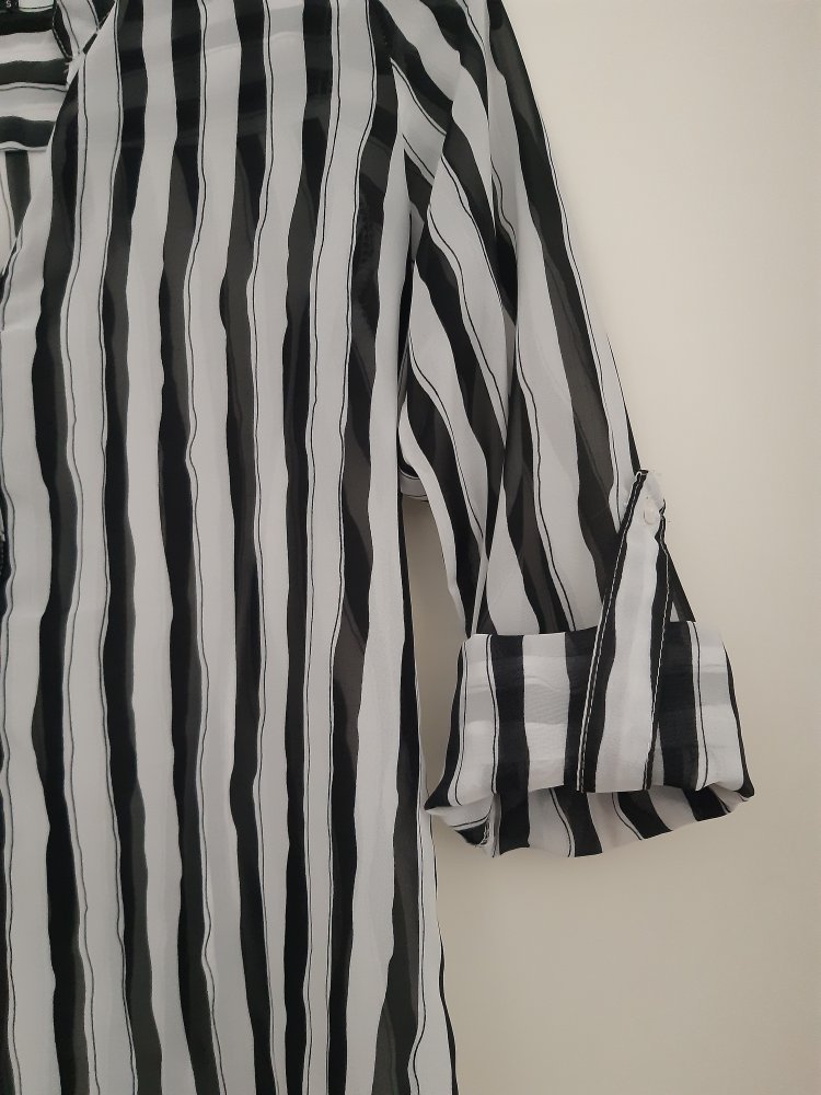 gestreifte Bluse Business
