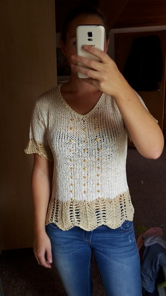 Strick T-Shirt