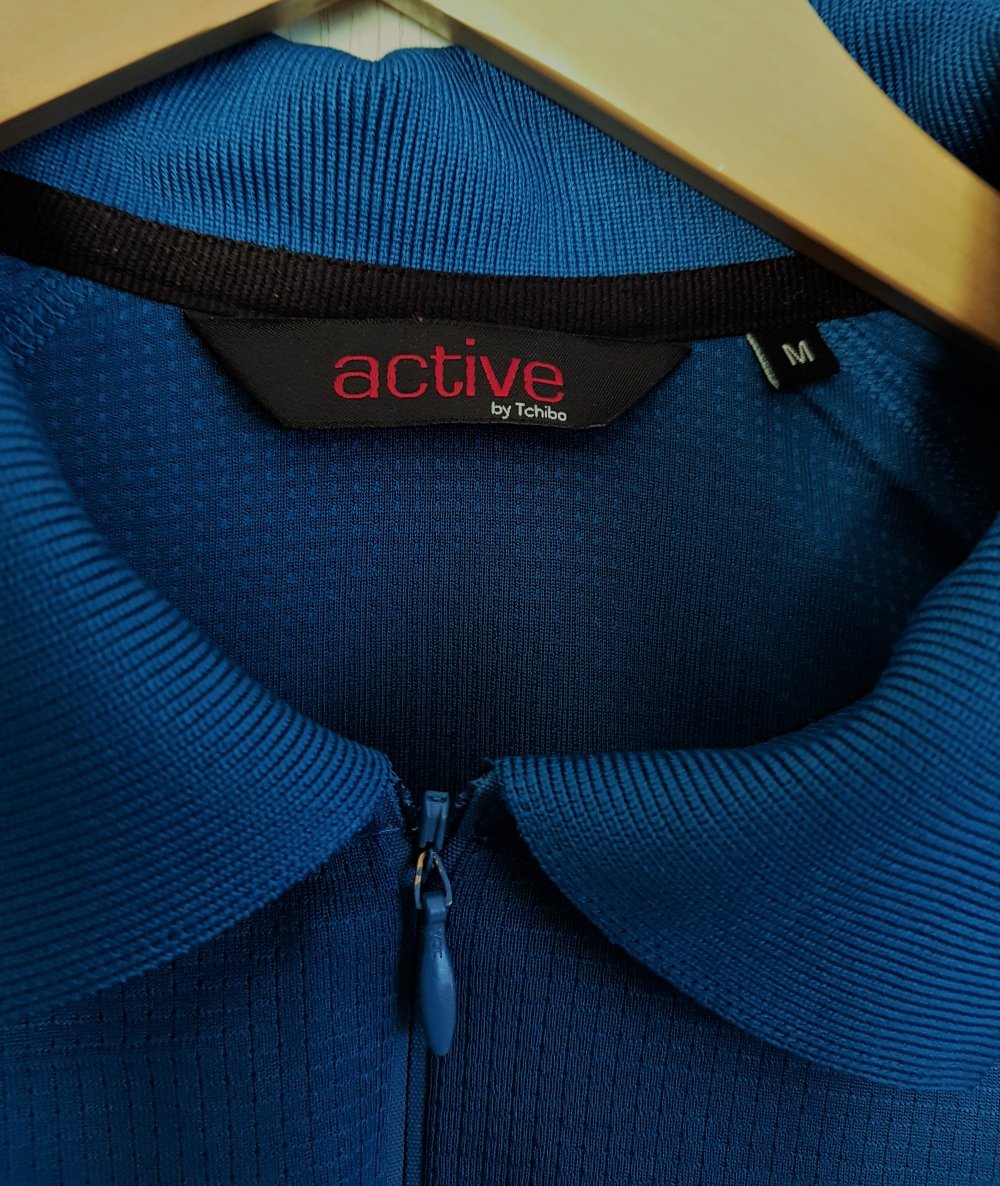  Tchibo -- Polo Shirt -- Training -- Gr.M -- Petrol