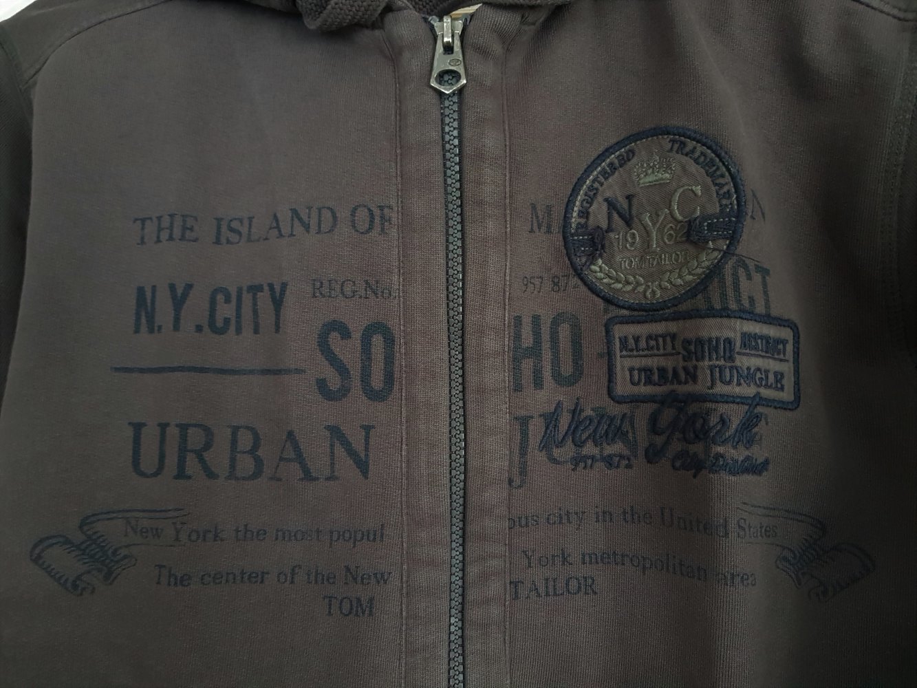  Sweatjacke -- Kapuzenjacke -- Tom Tailor -- Gr.S