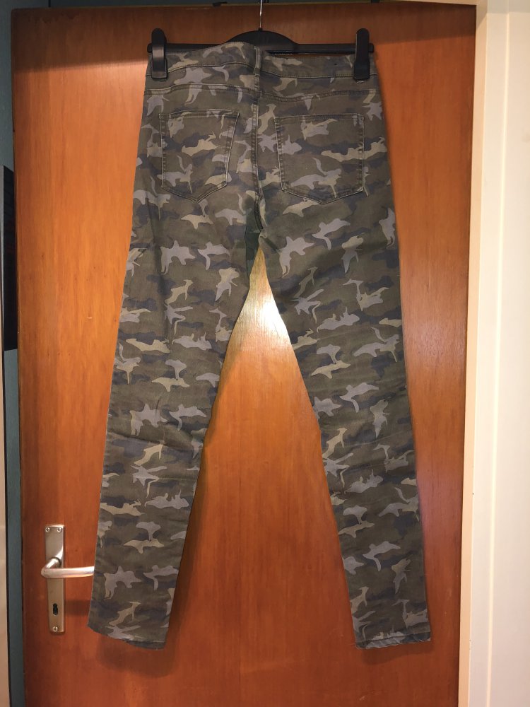 Stoffhose Camouflage