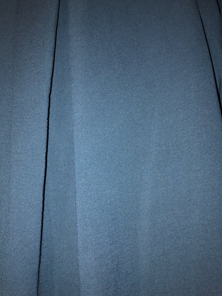 Chiffon Kleid blau