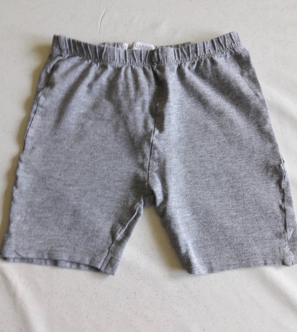 Radlerhose, grau, Gr. 86/92