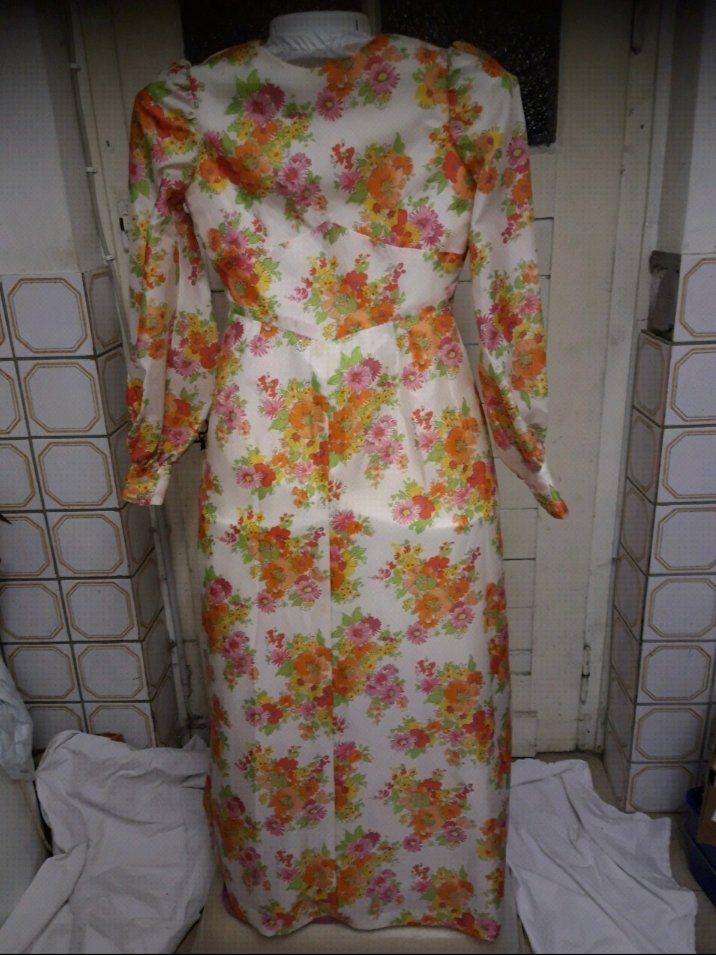 Vintage Kleid 70er  Jahre  Gr 32/34/36