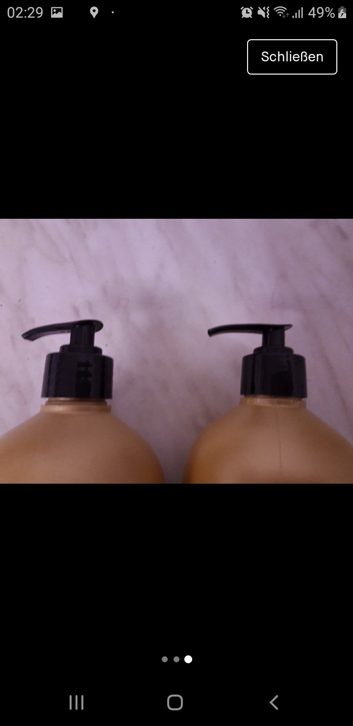 Salon Pflegeset Shampoo und Conditioner Kreatin Pumpflasche Neu 