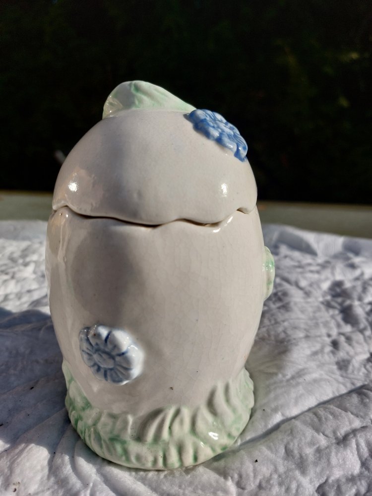 Kleine Bonboniere Porzellan Ostern Tischdeko 