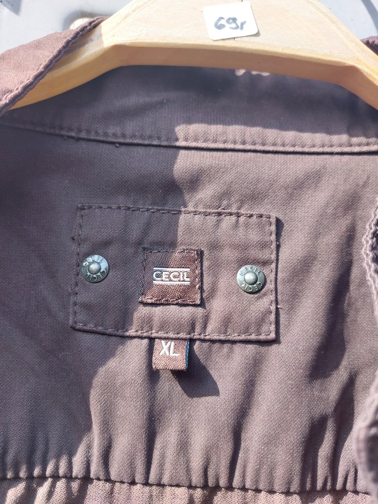 Velours Hemd Jacke Cecil 