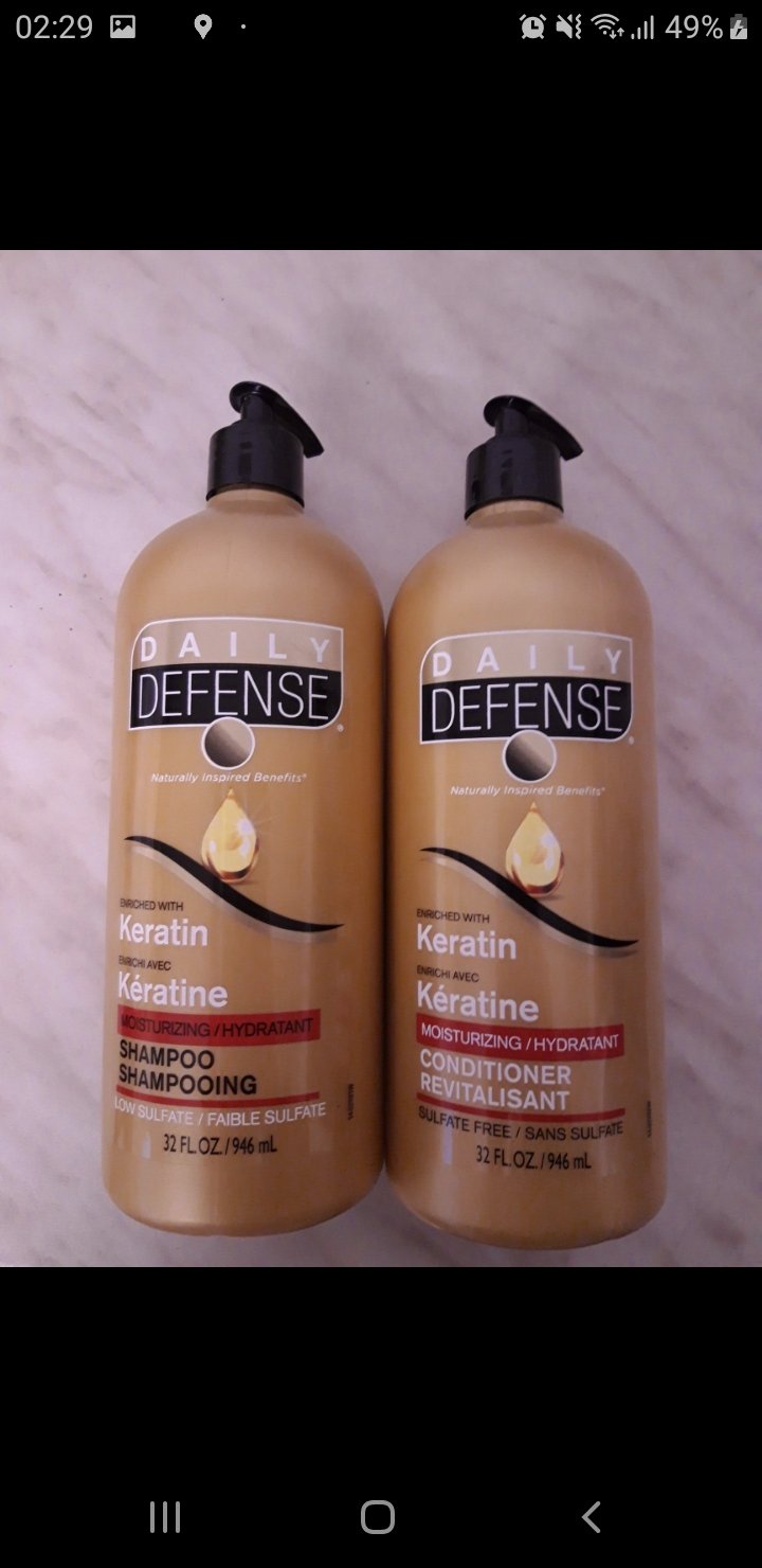 Salon Pflegeset Shampoo und Conditioner Kreatin Pumpflasche Neu 