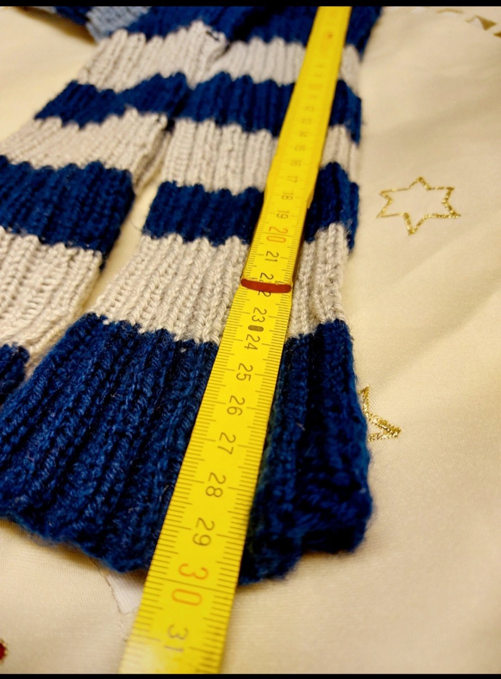Kniestrümpfe hand gestrickt 