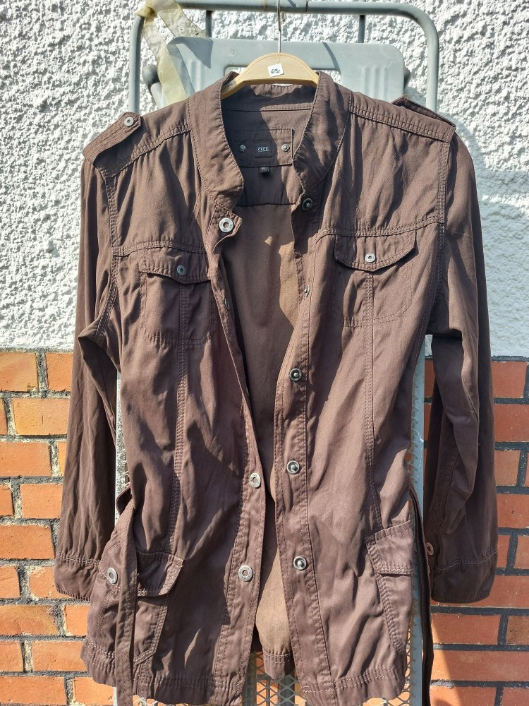 Velours Hemd Jacke Cecil 