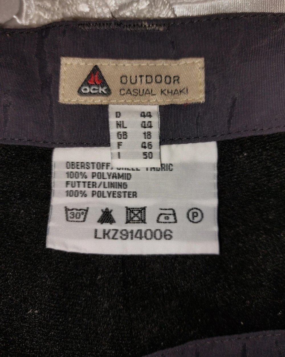 Outdoor Thermo Cargohose OCK Gr 44