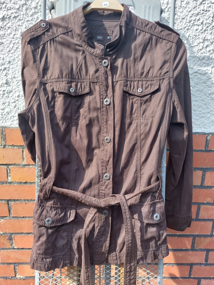 Velours Hemd Jacke Cecil 