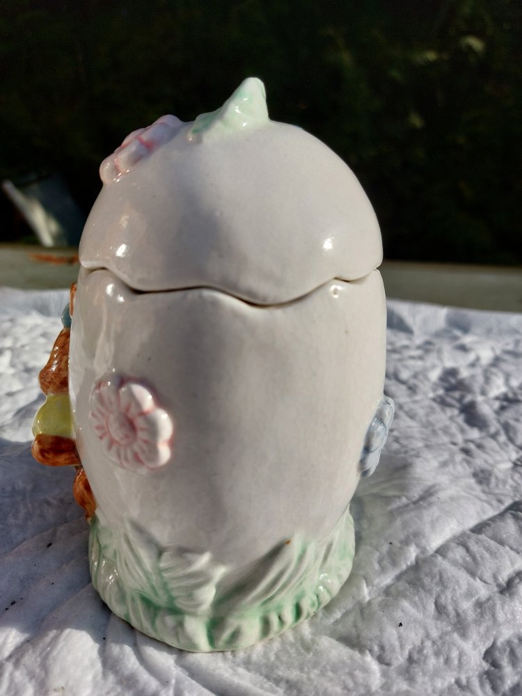 Kleine Bonboniere Porzellan Ostern Tischdeko 
