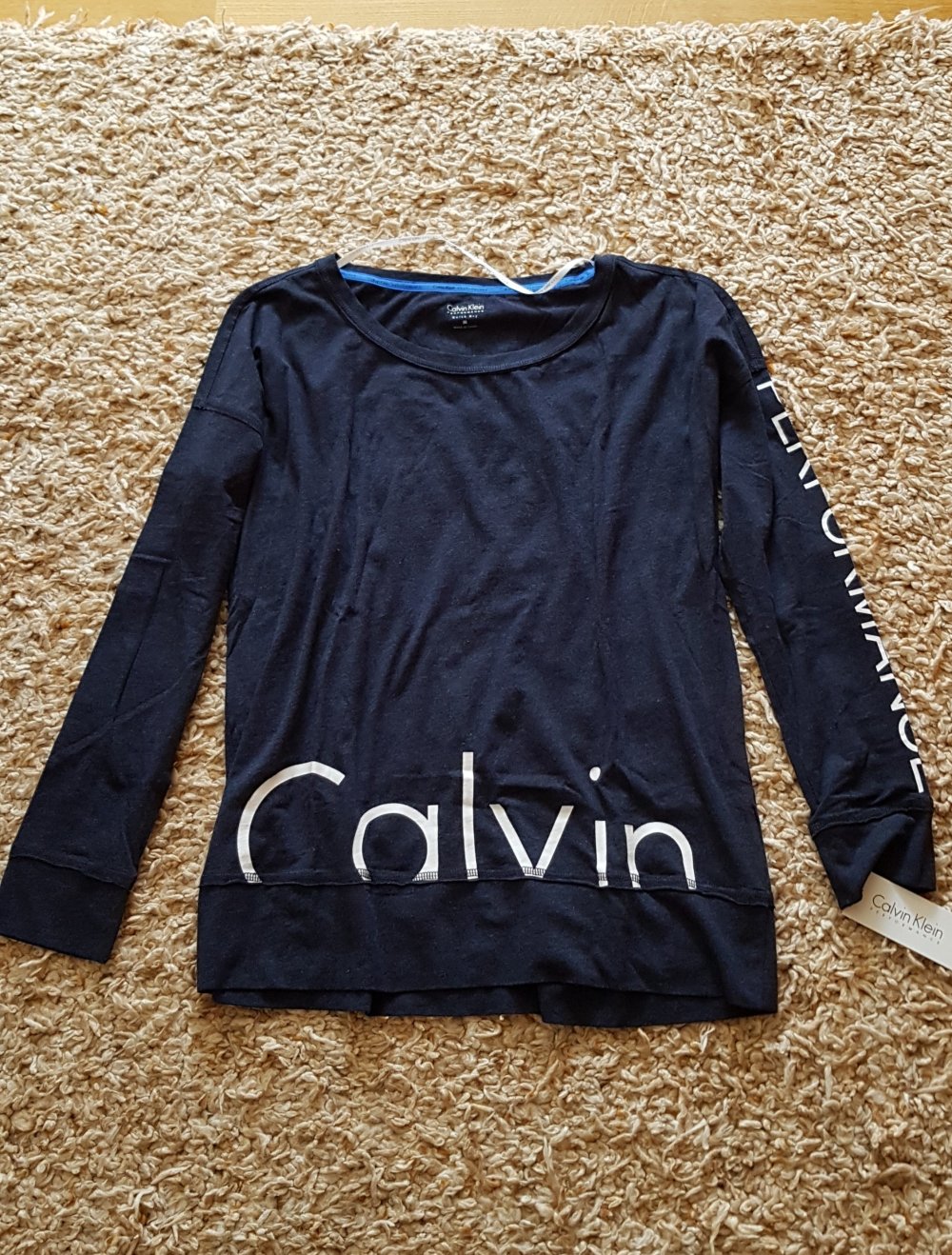 Neu! Calvin Klein oversized Pullover Sweater Longsleeve Gr.M dunkelblau