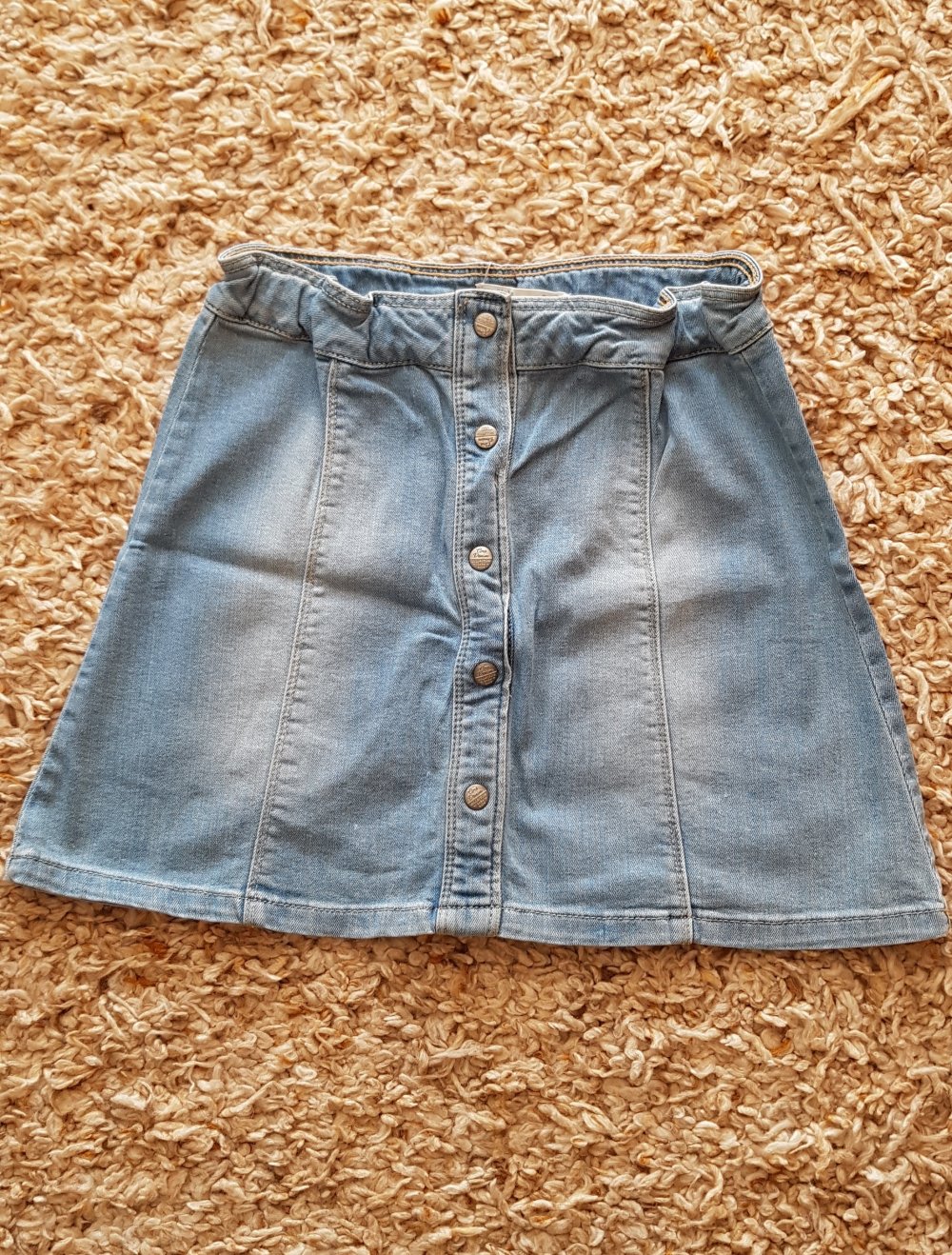 Zara Mädchen Jeans Rock hellblau Gr.164