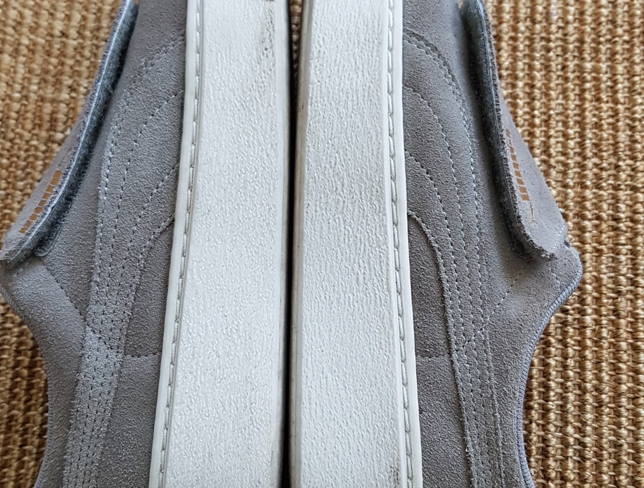 Puma Plateau  Sneaker Wildleder hellgrau Gr.38.5