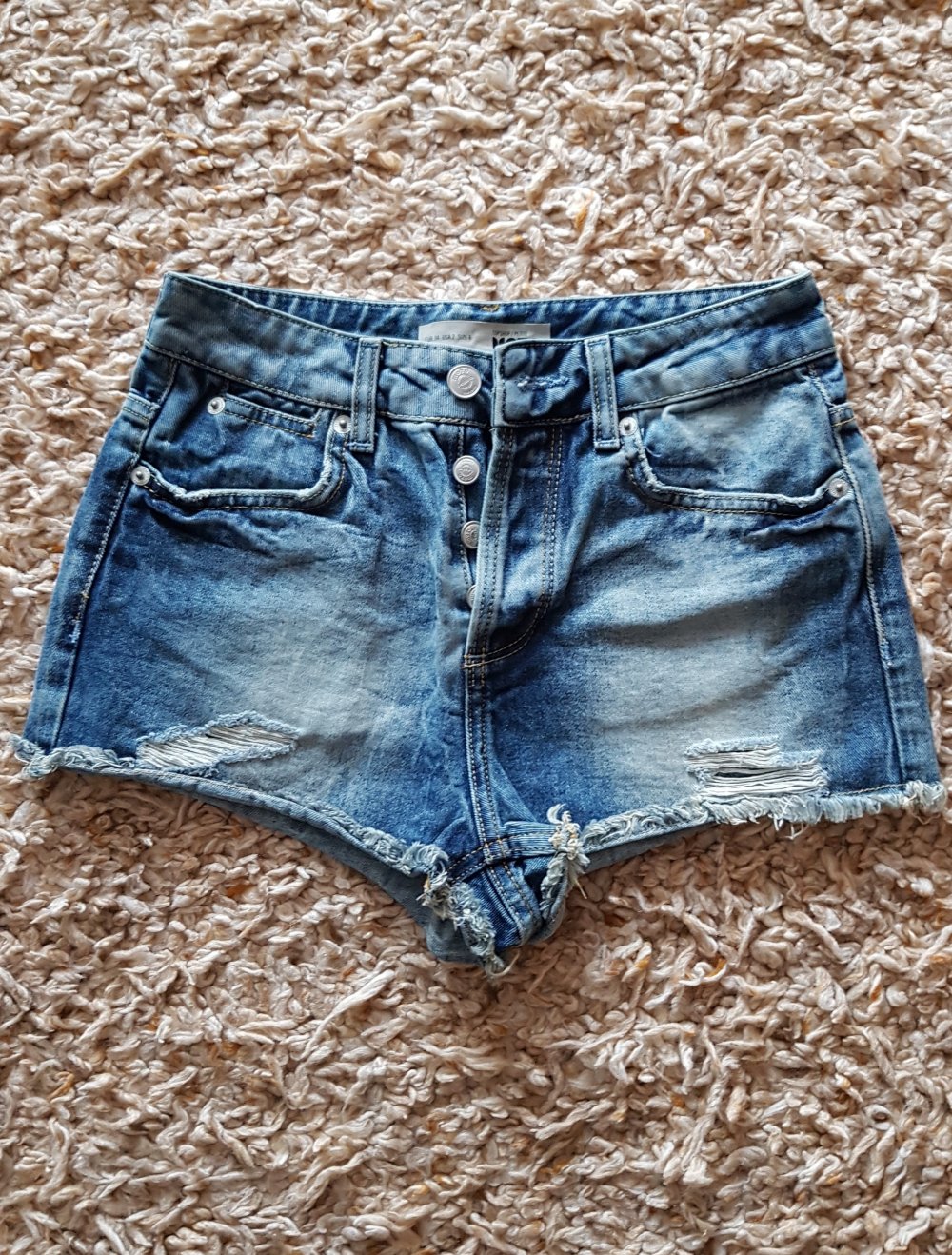 Jeansshorts Hotpants blau Gr.34
