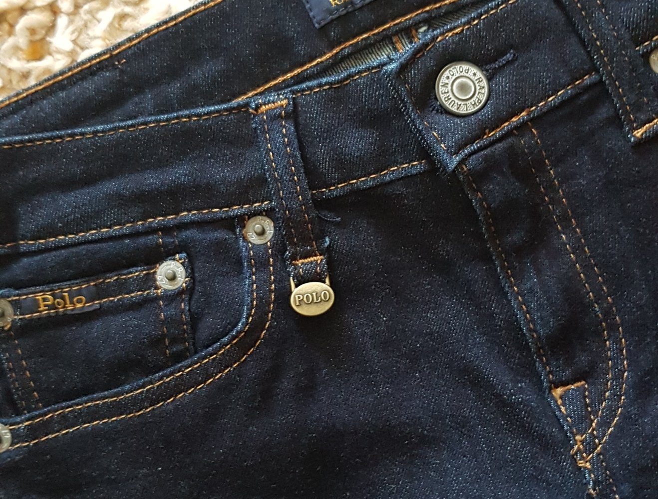 Polo Ralph Lauren Tompkin Skinny Jeans dunkelblau Kids 14J/150cm neu