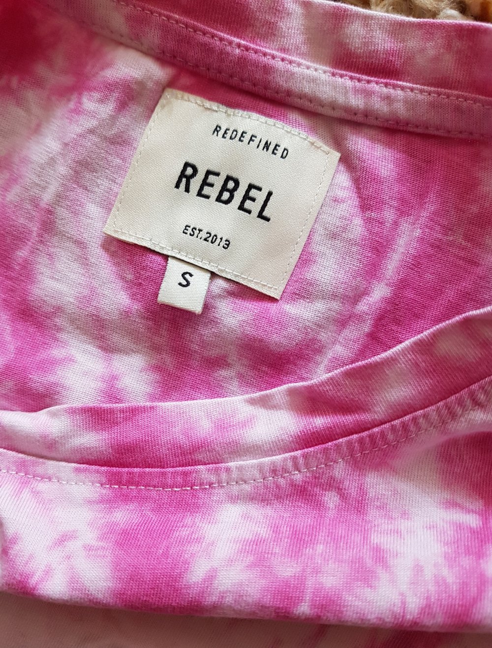 Batik Tshirt Shirt pink rose Gr.S