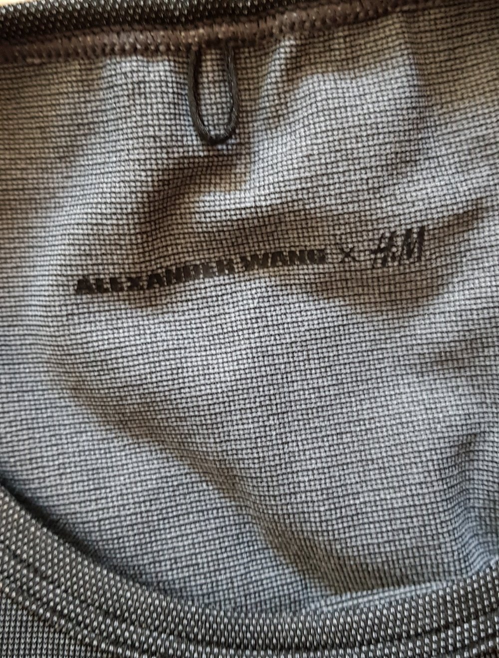 Alexander Wang ×H&M Croptop Gr. M grau