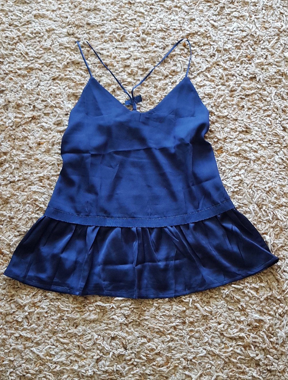Neu! Sommertop mit Volants Gr.M