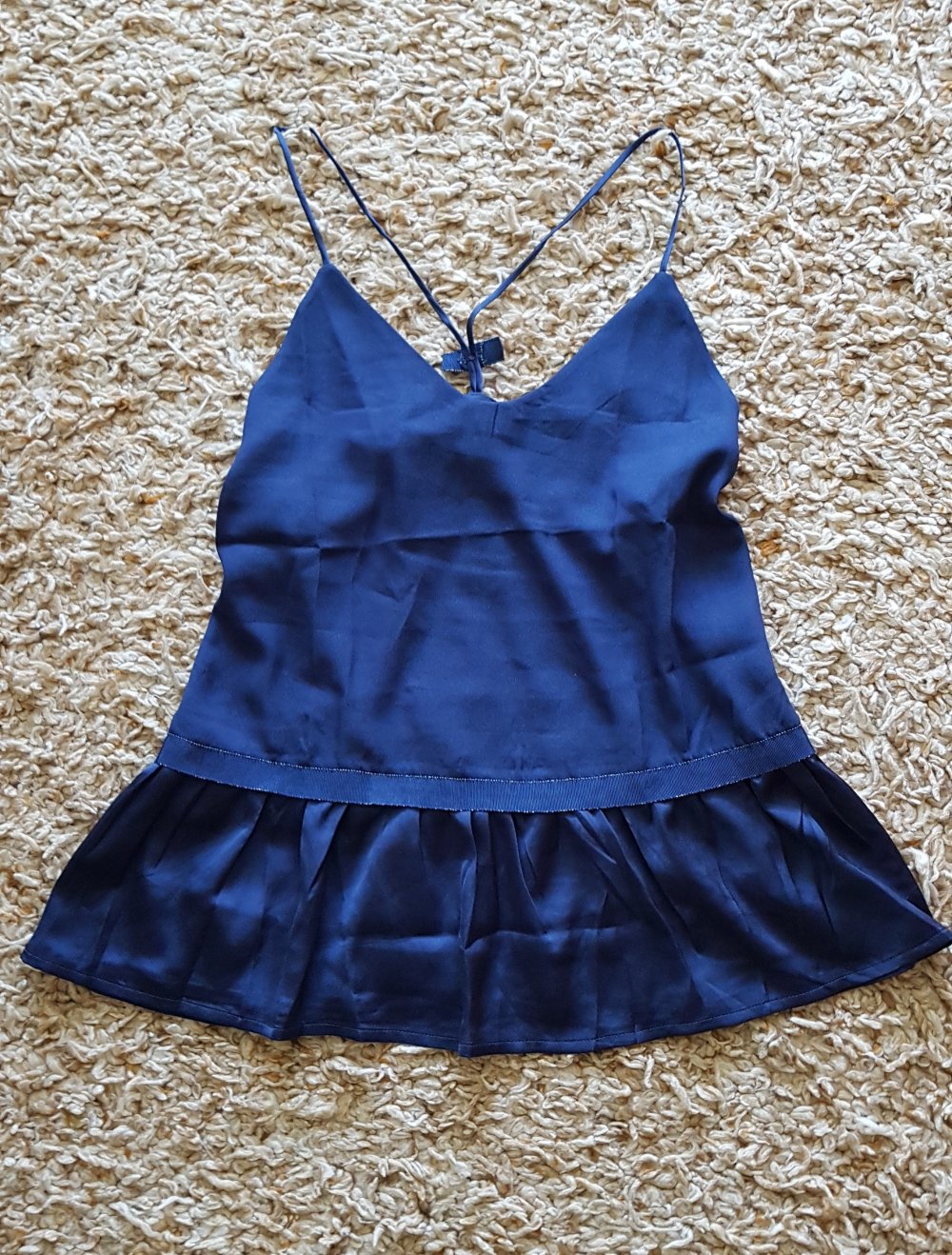 Neu! Sommertop mit Volants Gr.M