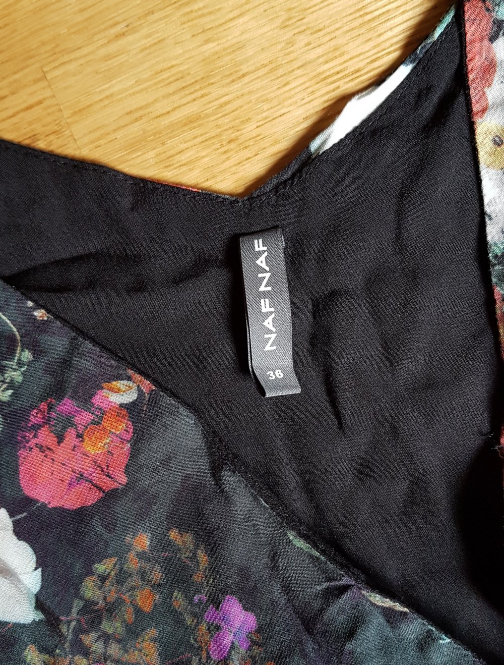 Geblümtes Sommerkleid  kurz  in Wickel Optik bunt  Gr.36