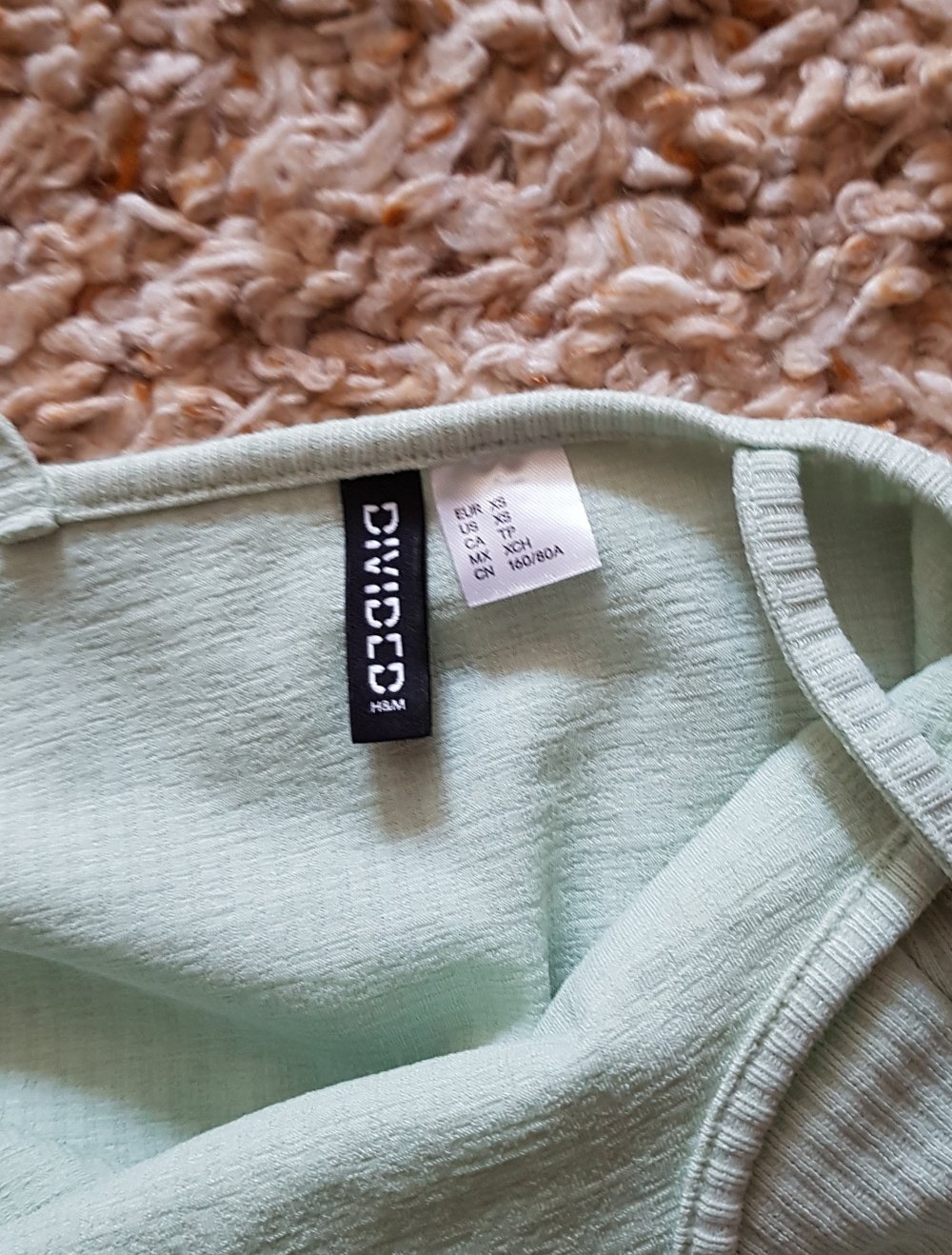 Neu! Croptop Pastellfarben mint Gr.XS