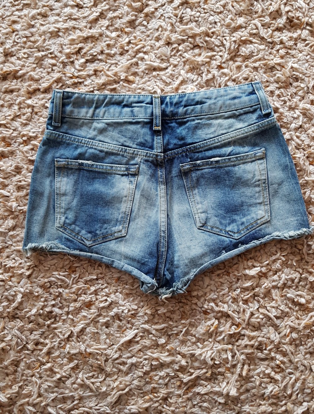 Jeansshorts Hotpants blau Gr.34